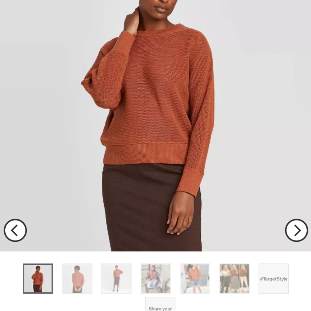 Target Prologue women's crew neck pull over